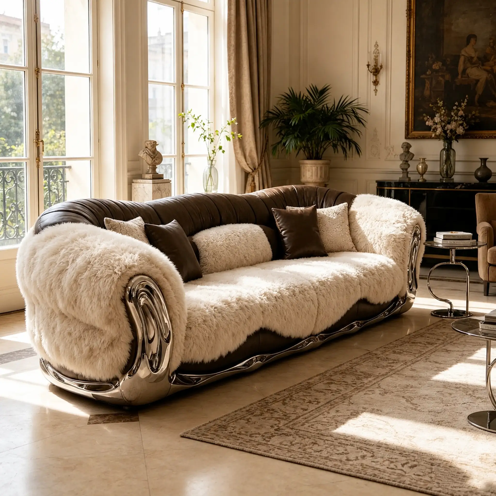 Leather Sofa - Image 4