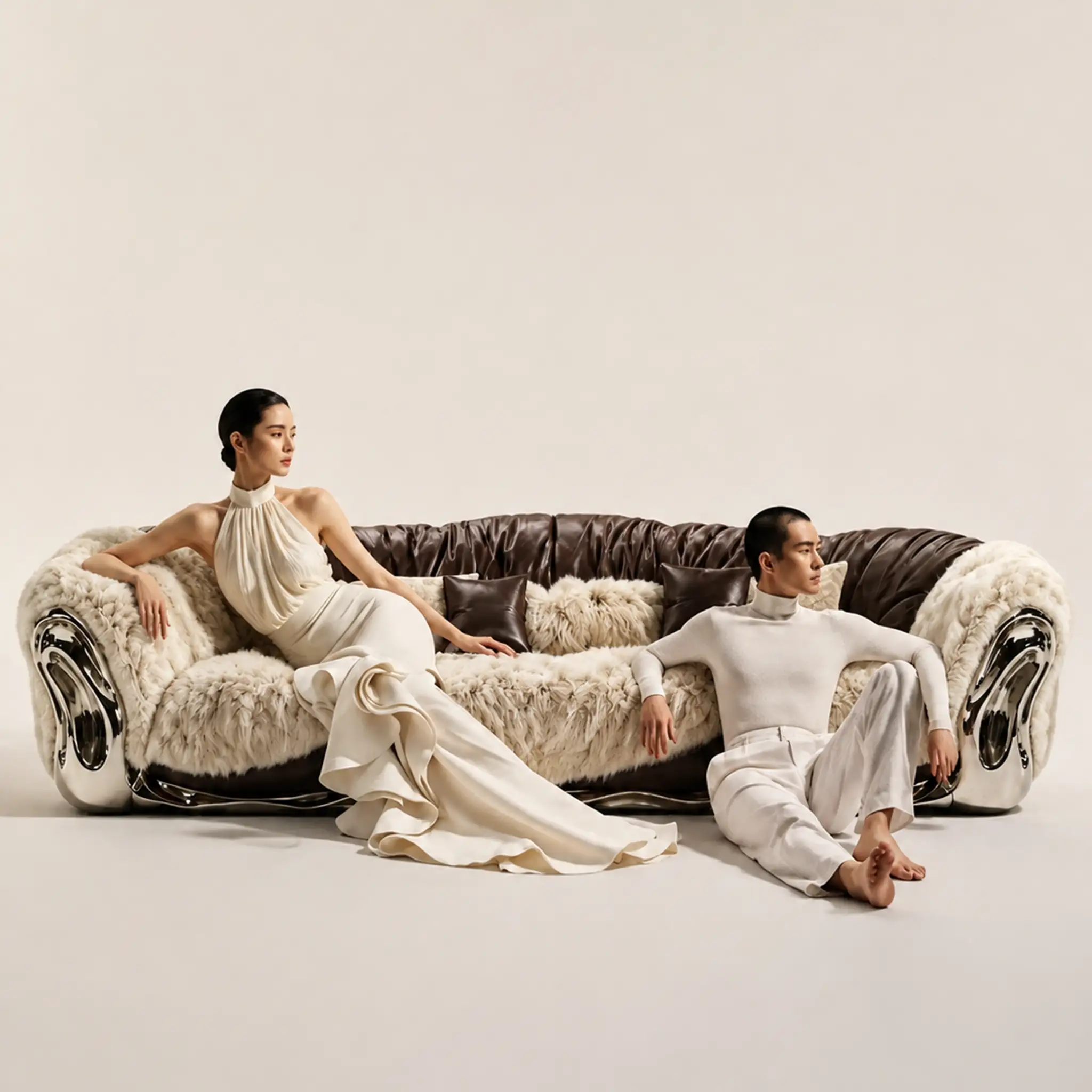 Leather Sofa - Image 6