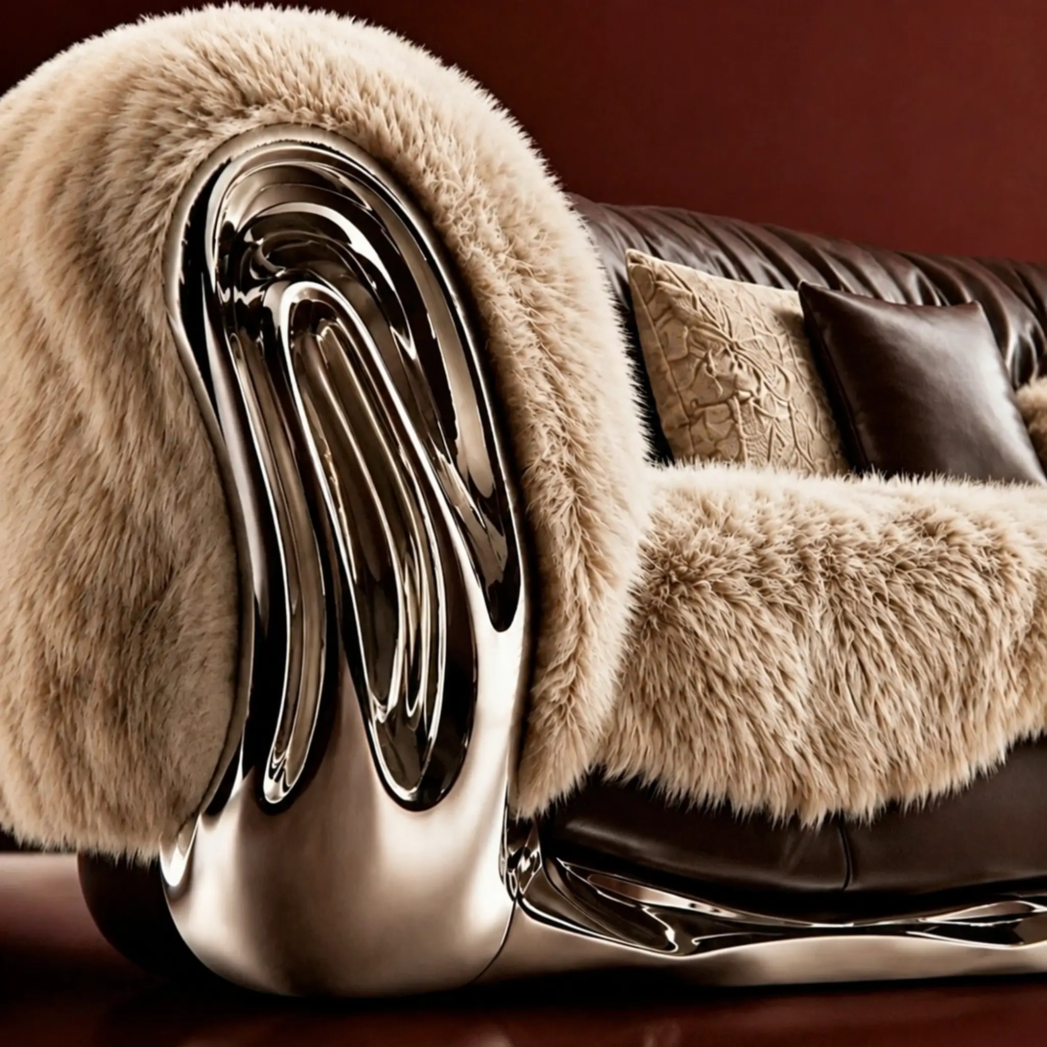Leather Sofa - Image 9